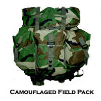 Camo Field Pack